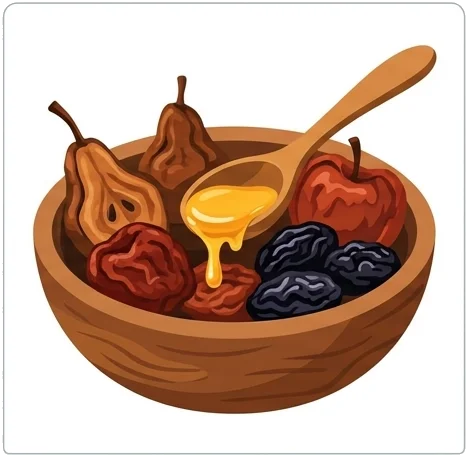 A Alquimia das Frutas Secas e do Mel