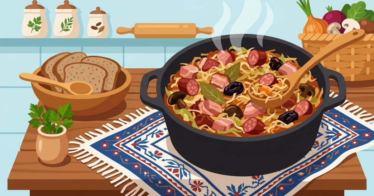 Bigos: O Segredo do Guisado de Repolho Mais Famoso da Polônia