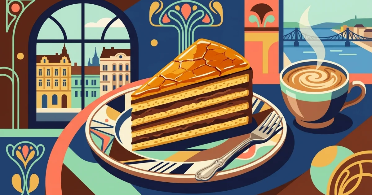 Dobos Torta: A Elegância da Confeitaria de Budapeste