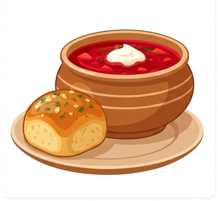 O Acompanhamento Indispensável do Verdadeiro Borscht