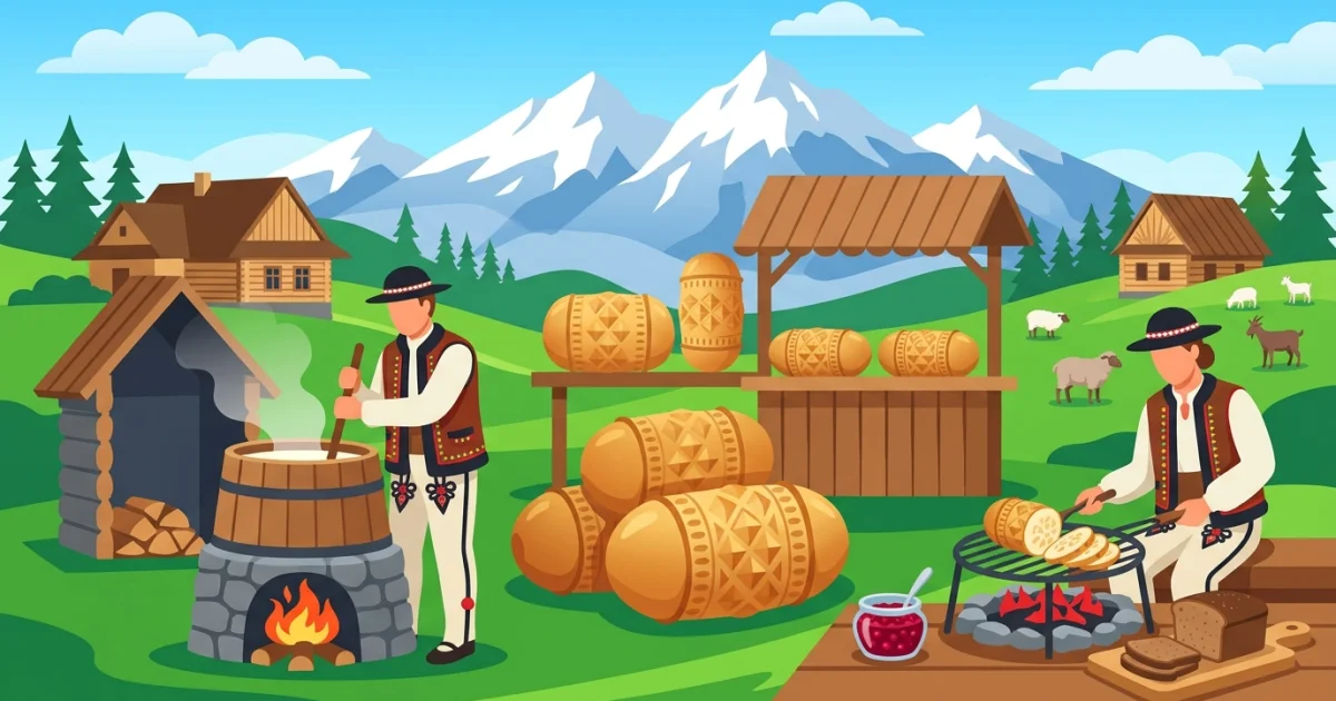 Oscypek: O Tradicional Queijo de Ovelha Defumado da Polônia