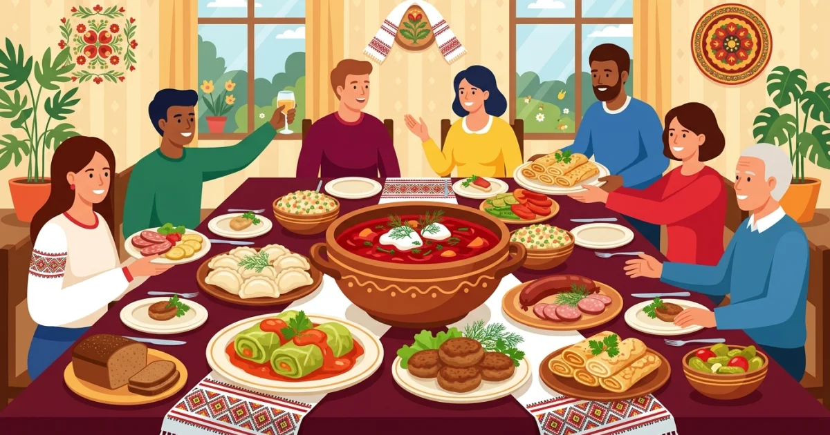 Como Organizar um Autêntico Banquete Ucraniano em Casa