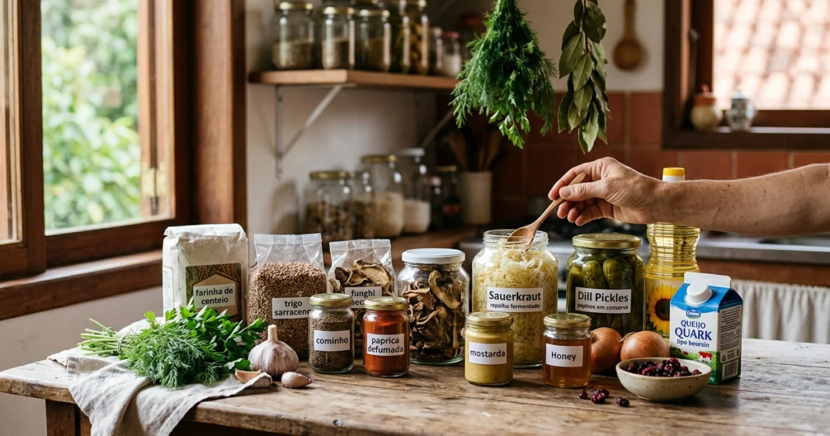 Despensa do Leste Europeu: Ingredientes Essenciais para Ter em Casa