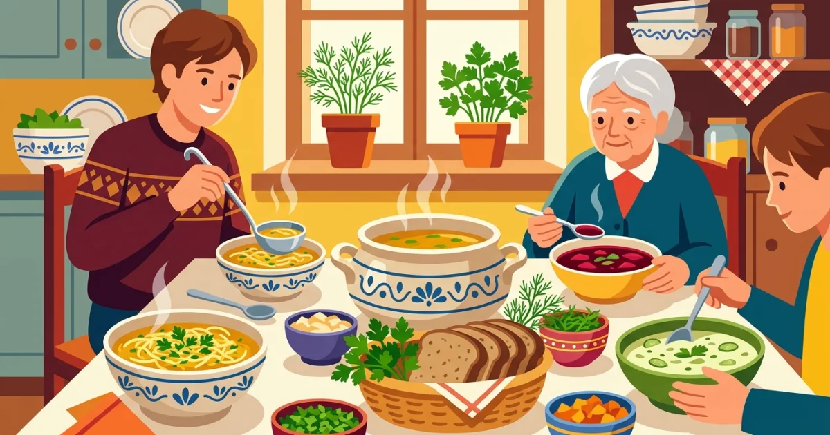 O Guia das Sopas Polonesas: Muito Mais que uma Entrada